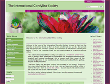 Tablet Screenshot of cordyline.org